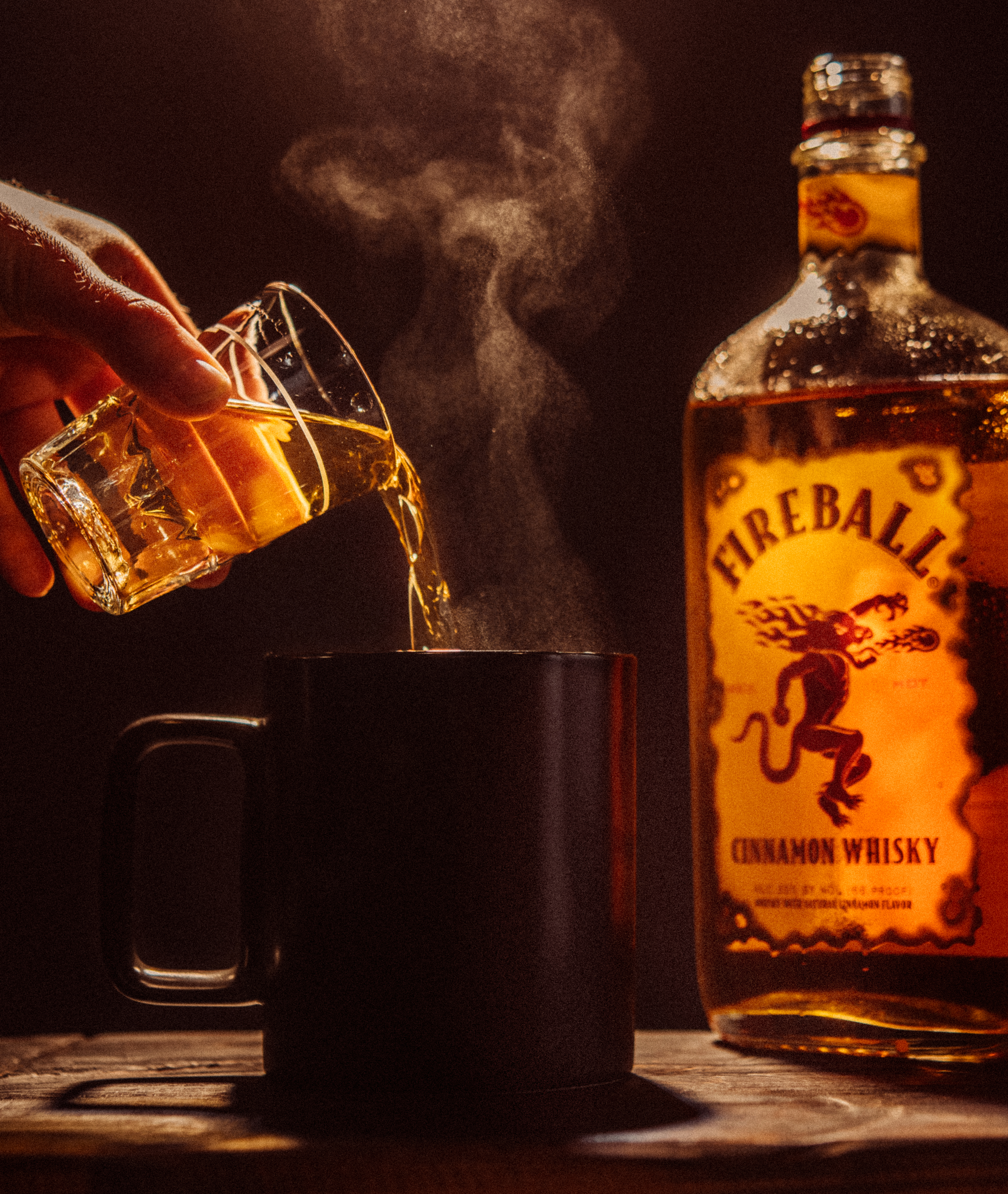 Cinnamon Whiskey Coffee Cocktail